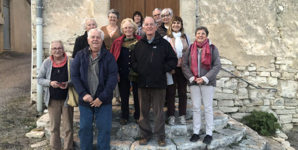 Chapelet à Sainte Croix à Lauze mars 2024